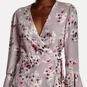 Parker Flowy Floral Blouse Size L (Large)